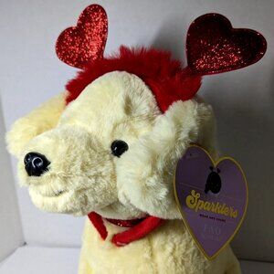 Fao Schwarz Labrador Dog Realistic 13" Plush Sparklers with Tags